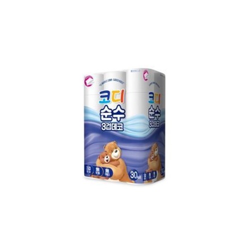 화장지(코디순수3겹데코)30롤